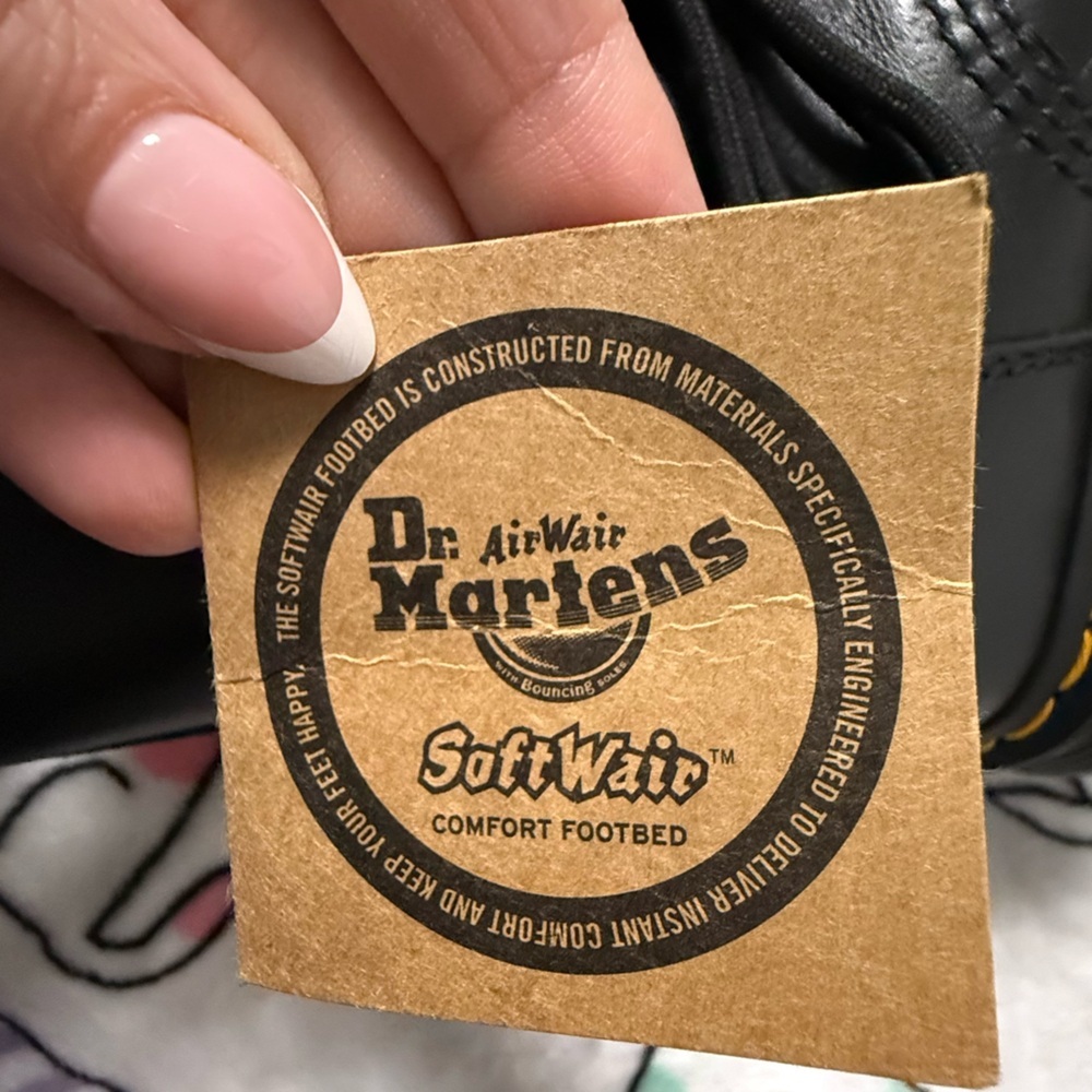 Dr. Martens Black Chunky Sole Boots - Picture 11 of 16
